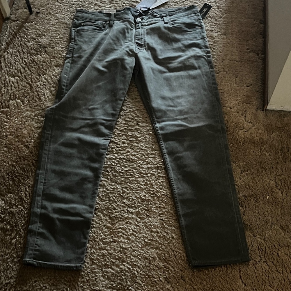 Jordan Craig Men's Gray Straight Jeans